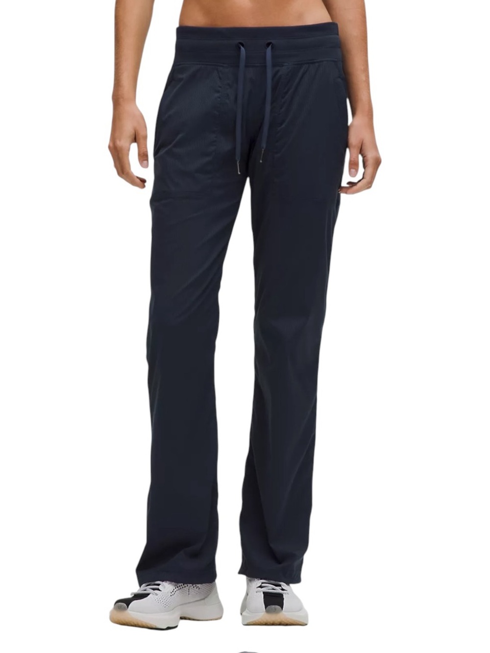 Lululemon Dance Studio Mid Rise Pants True Navy Womens Size 10 Short